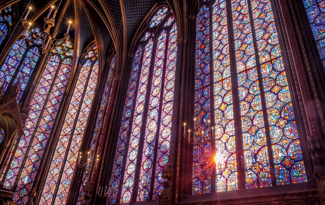 생트 샤펠(La Sainte-Chapelle) 스테인드글라스 감상